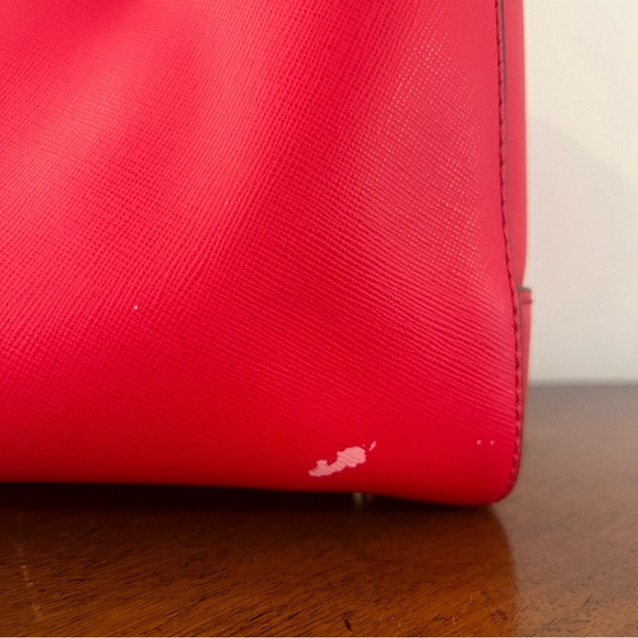 Tory Burch Robinson Middy Satchel Saffiano Leather in Carnival - Picture 10 of 15